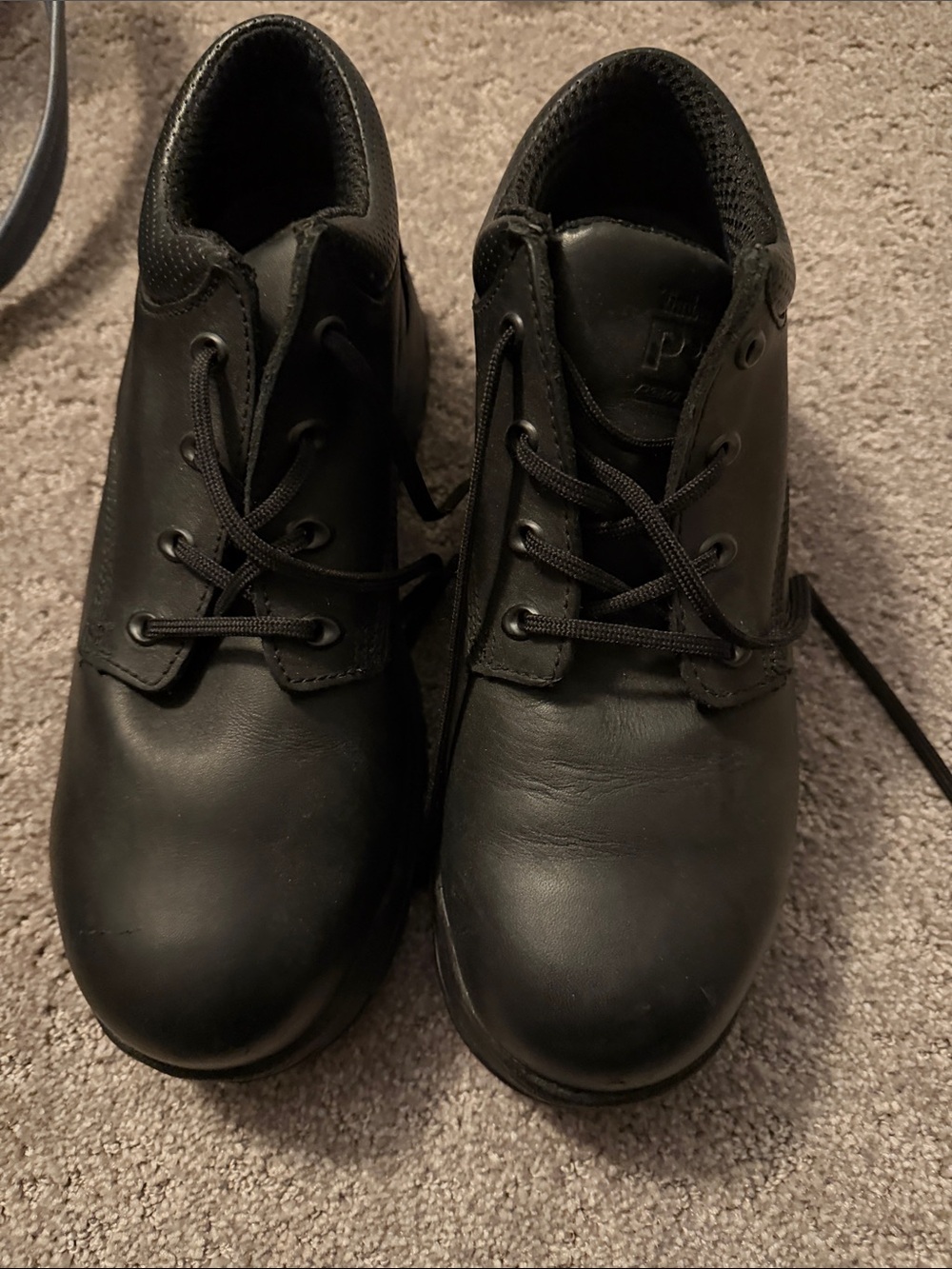 Timberland PRO Black Low-Cut Steel Toe Work Boots